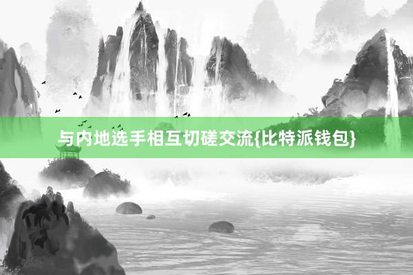 与内地选手相互切磋交流{比特派钱包}