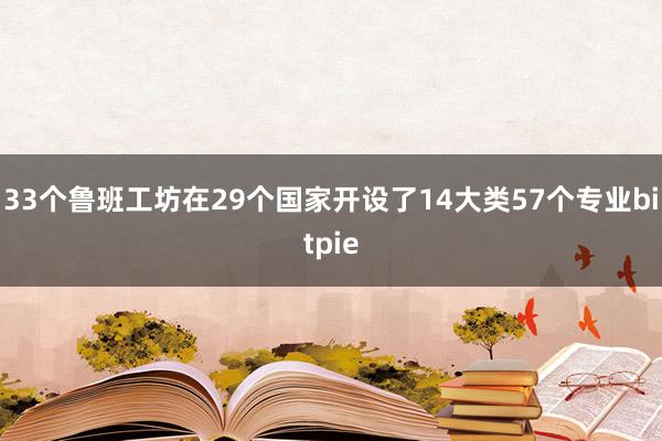 33个鲁班工坊在29个国家开设了14大类57个专业bitpie