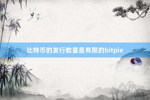 比特币的发行数量是有限的bitpie