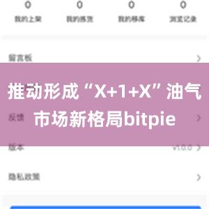 推动形成“X+1+X”油气市场新格局bitpie