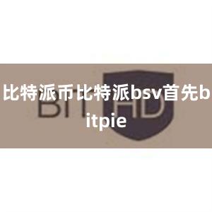 比特派币比特派bsv首先bitpie