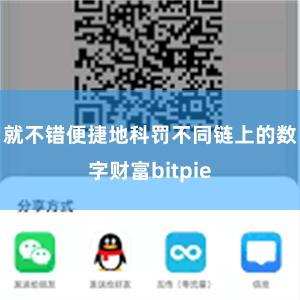 就不错便捷地科罚不同链上的数字财富bitpie