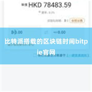 比特派搭载的区块链时间bitpie官网